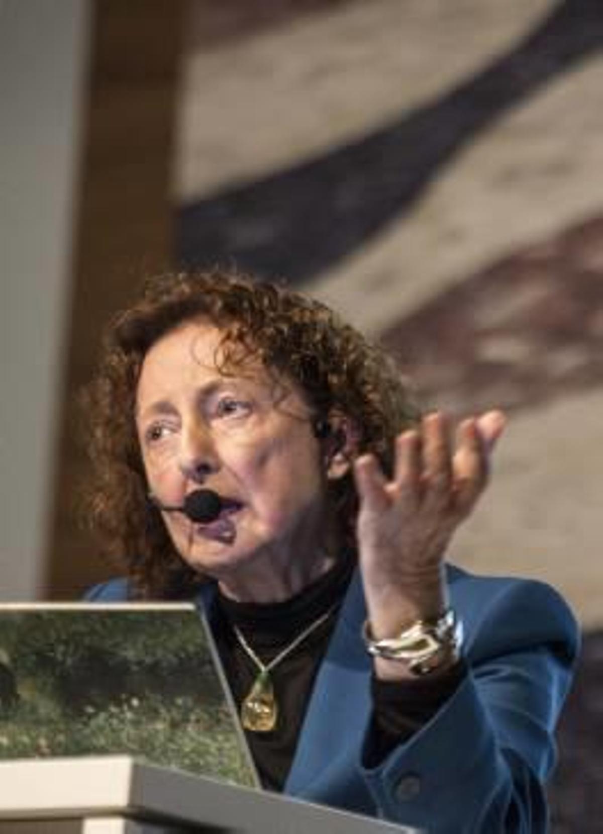 Rosina Gómez Baeza, ayer en Alicante.