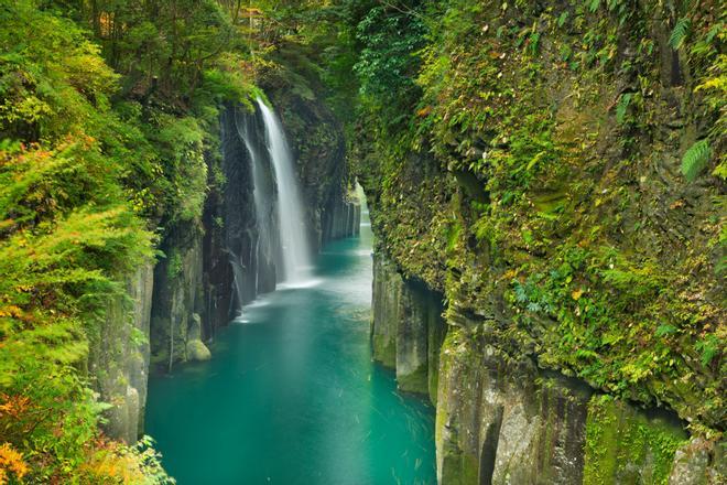 Garganta de Takachiho, Kyushu, Japón