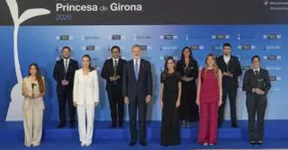 Elionor demana cuidar el "talent jove" en els premis Princesa de Girona