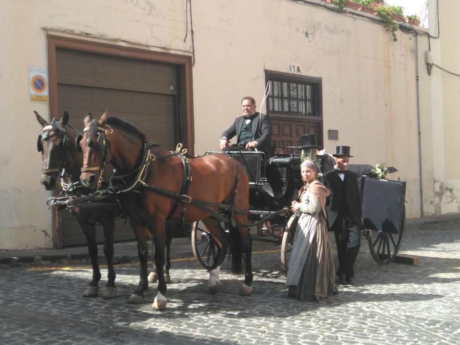 Rodaje de la serie 'La Templanza' en Tenerife