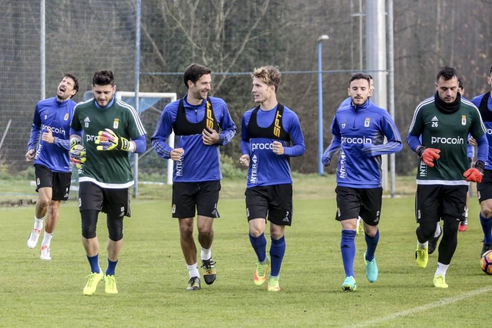 Entrenamiento del Real Oviedo