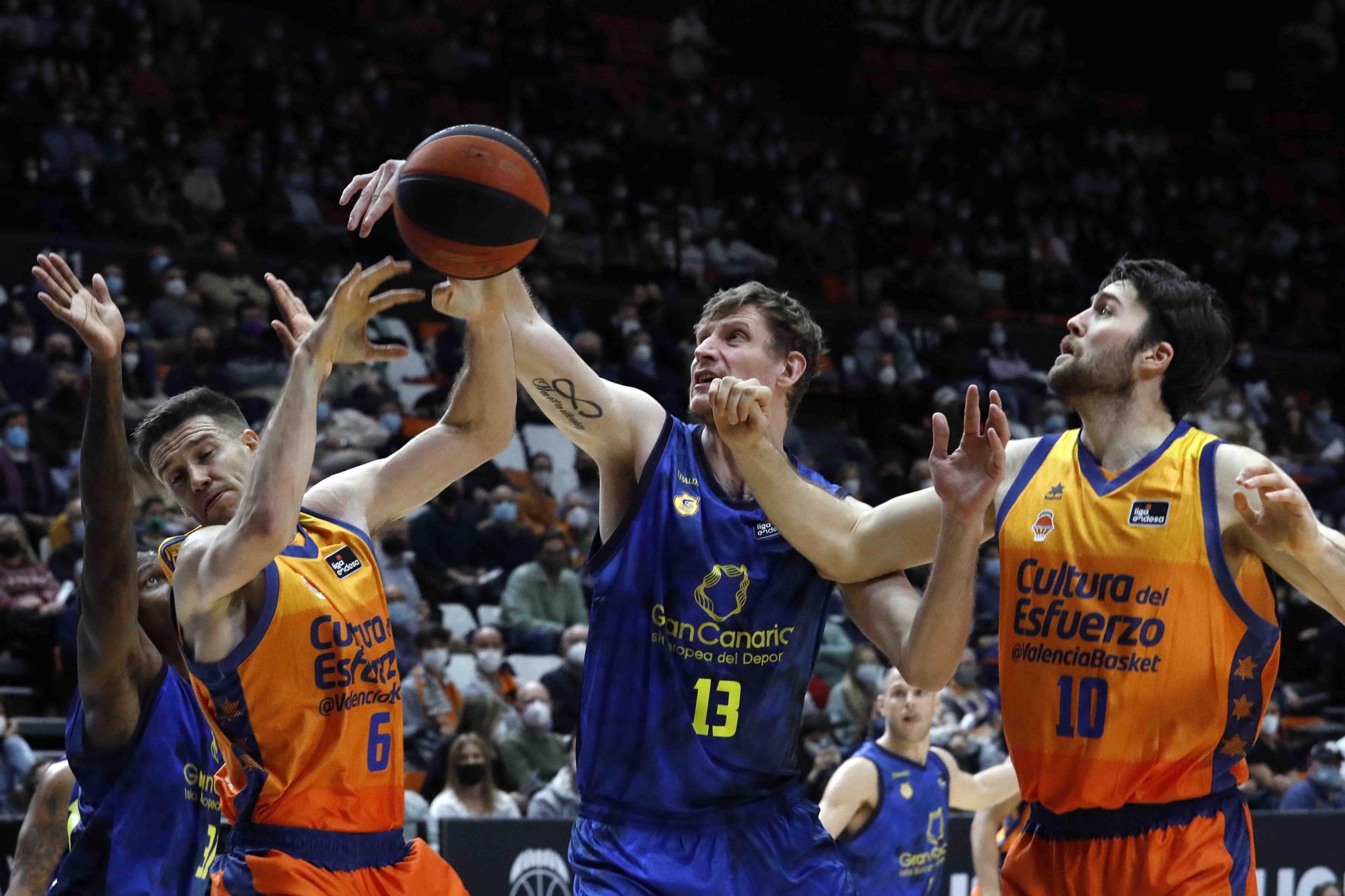 Partido Valencia Basket- Gran Canaria