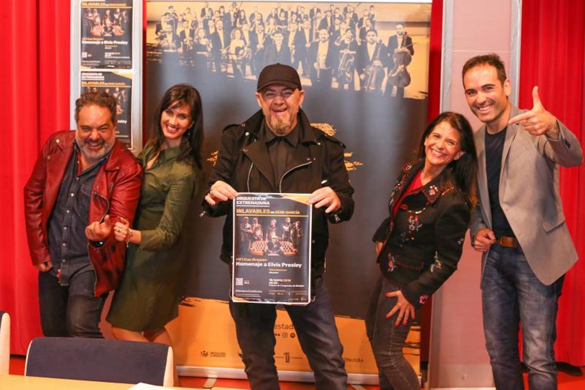 En la presentación del concierto con la Oex.