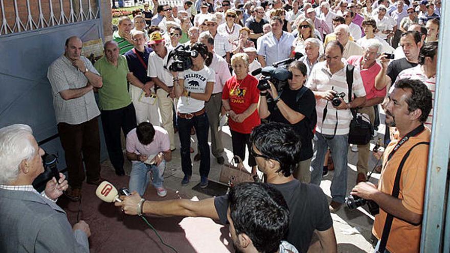 Lectura del manifiesto en Salamanca