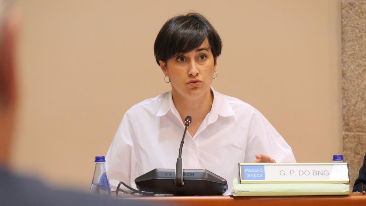 Ariadna Fernández González, en la comisión.
