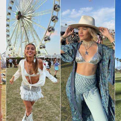 Coachella y sus lookazos festivaleros: las 'influencers' españolas mejor vestidas de la edición