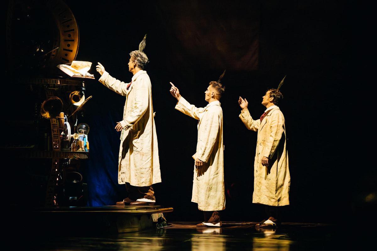 El científico y protagonista de Kurios, el actor David Coll.