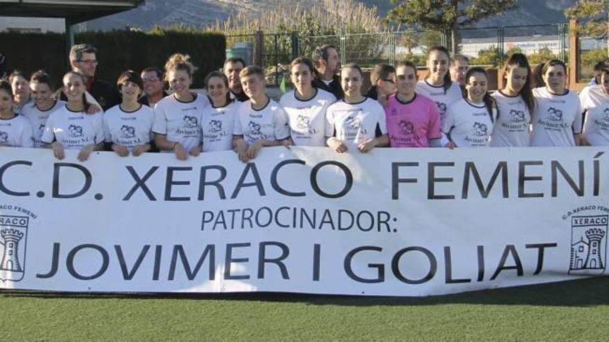 El CD Xeraco golea 4-0 al Valencia Féminas CF C