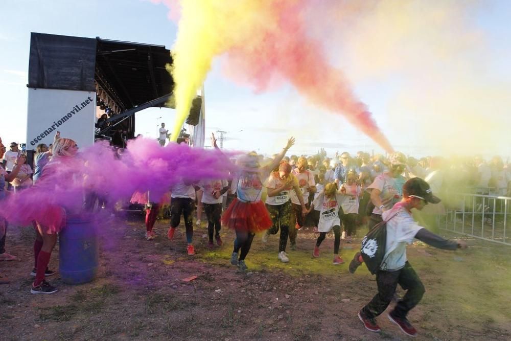 Sexta edición de la Holi Run en Cabezo de Torres