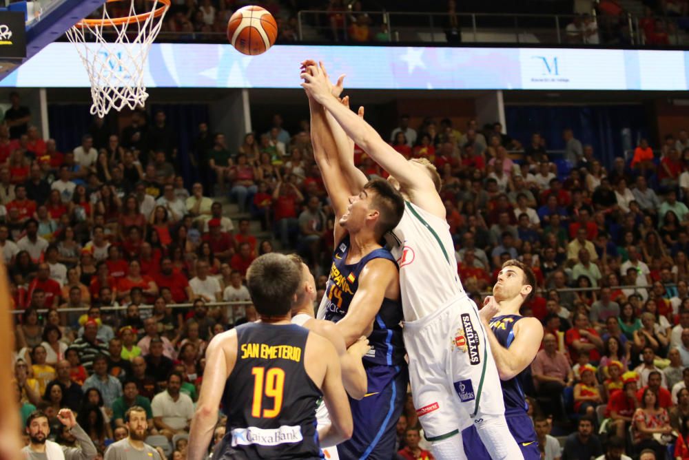 Fotos del España 76-78 Lituania, disputado en el Carpena