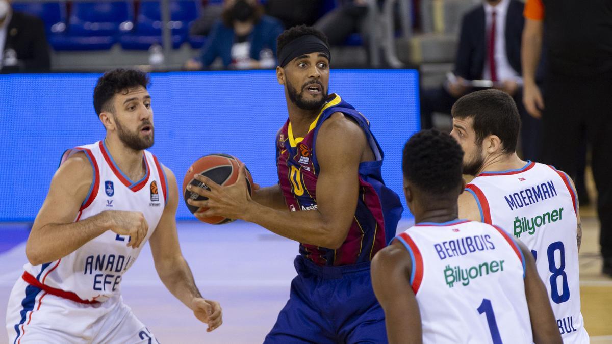 Brandon Davies debe ser clave para ayudar al Barça a ganar al Anadolu