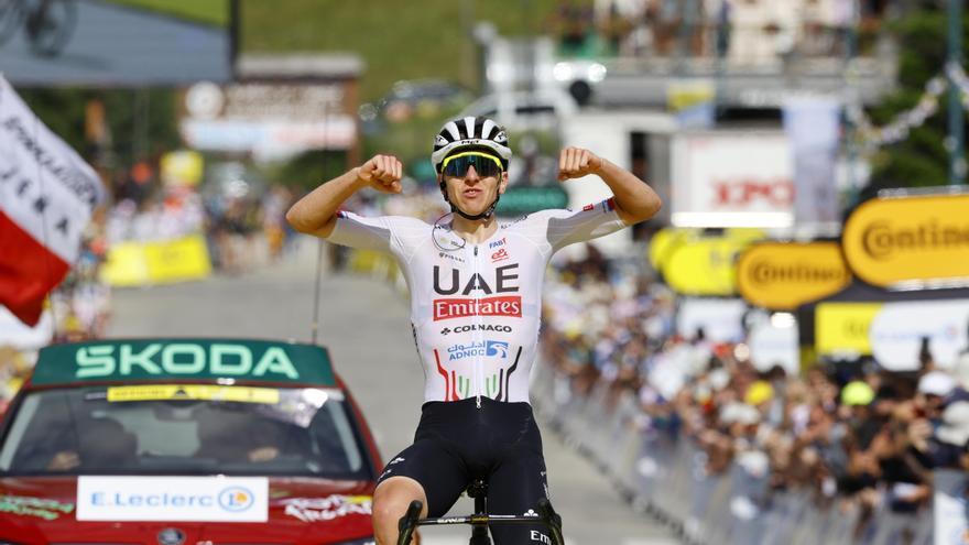 Pogacar gana la etapa del Galibier y se coloca líder del Tour