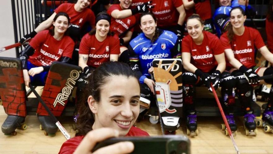 La capitana del Telecable hockey sobre patines Sara Lolo anuncia su adiós: &quot;Me voy feliz y orgullosa&quot;