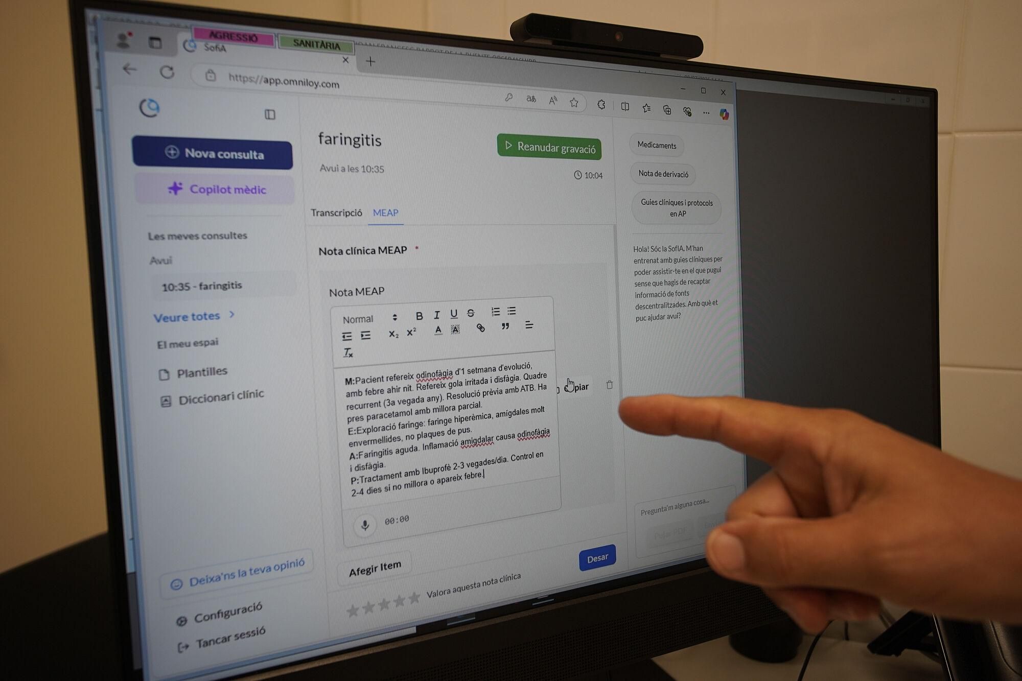 Salt CAP Jordi Nadal transformació i reforma de l’atenció primària fisioterapeuta activitat amb persones de risc millora mobilitat atenció amb IA intel·ligència artificial