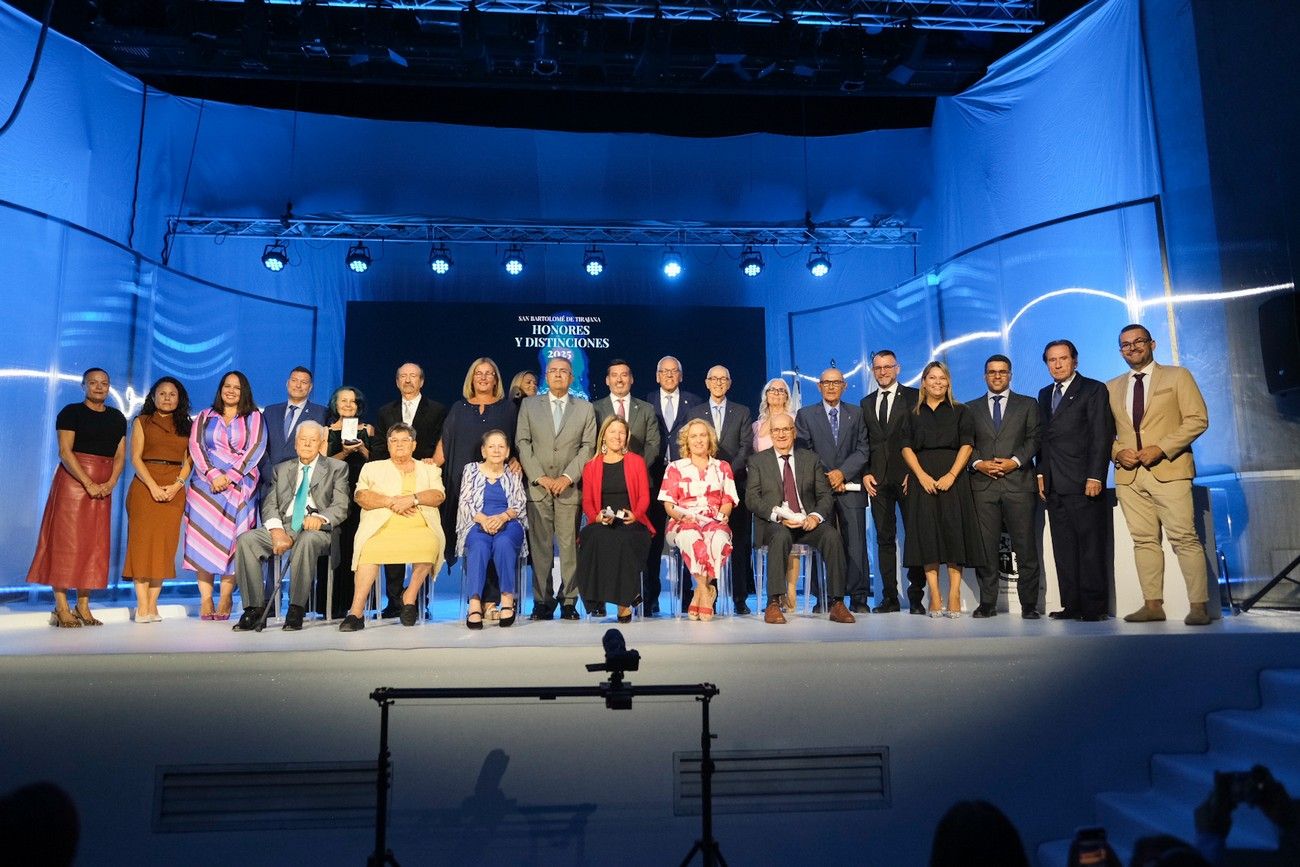 Gala de Honores y Distinciones de San Bartolomé de Tirajana