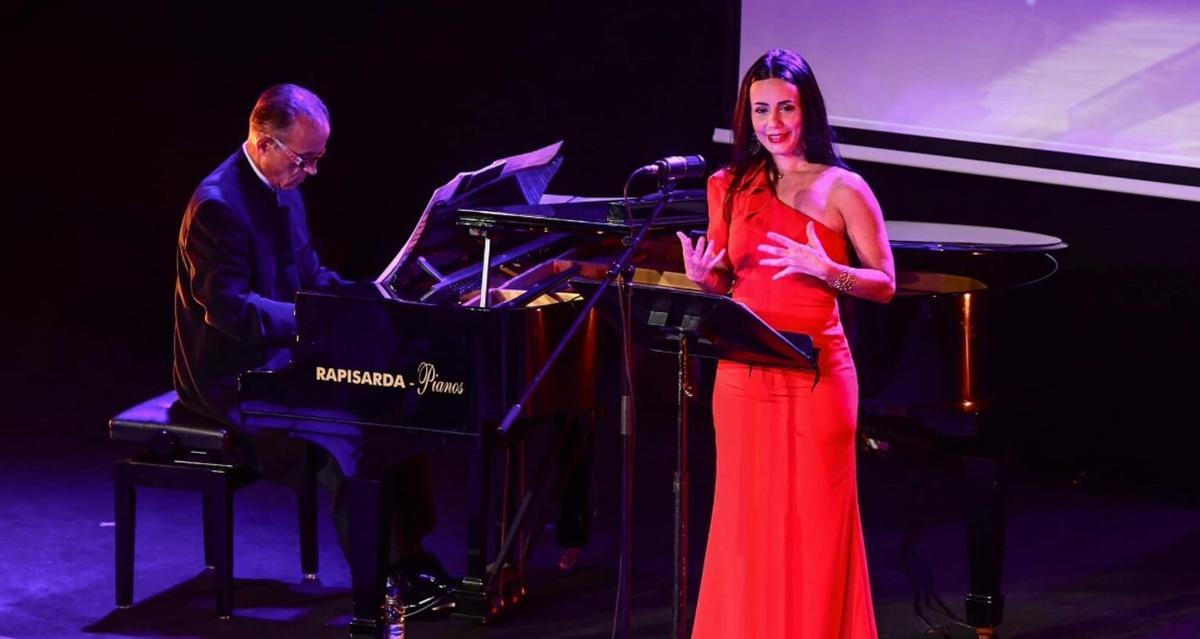 El pianista Sergio Alonso y la soprano Magdalena Padilla