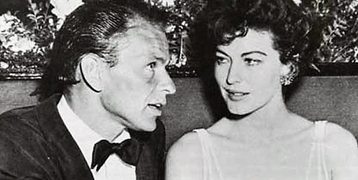 Frank Sinatra y Ava Garner, en los tiempos en los que fueron matrimonio.