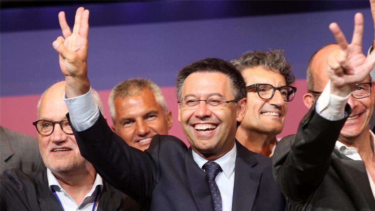 Bartomeu, en las elecciones de 2015