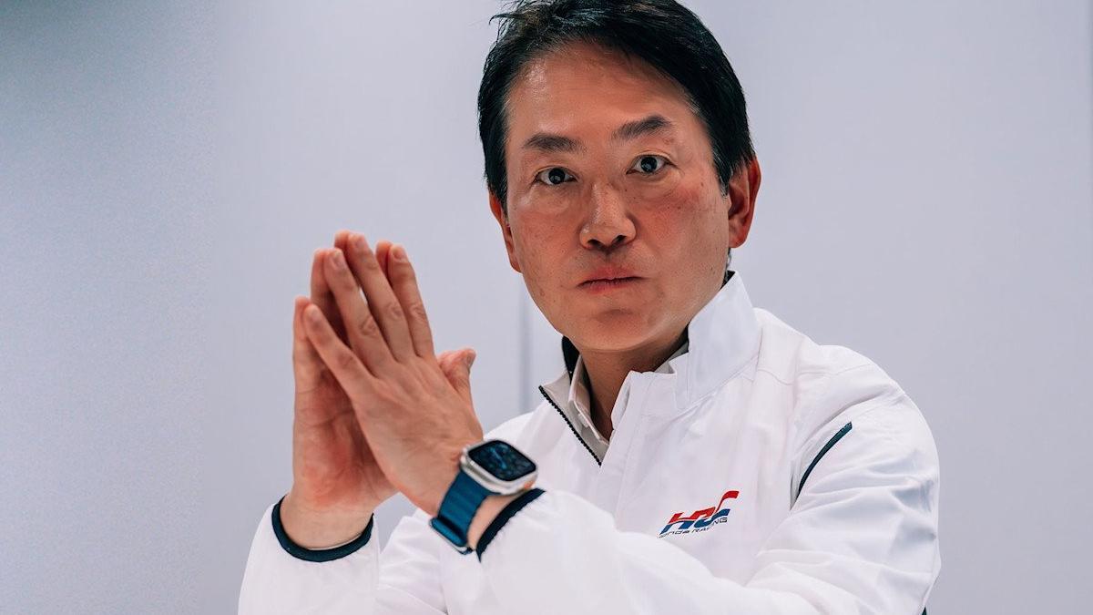 El presidente de Honda Racing, Koji Watanabe
