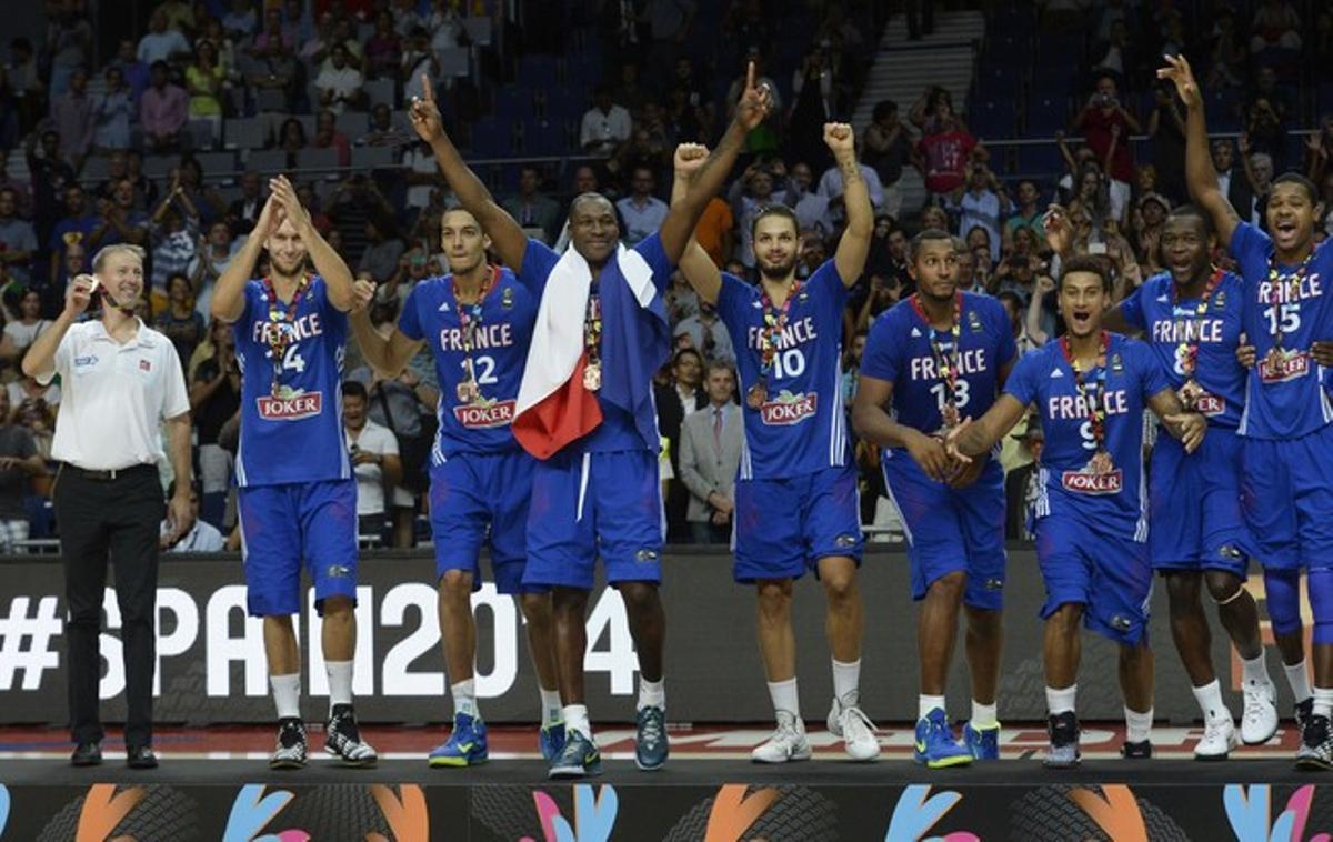 Francia, medalla de bronce en el Mundial de Baloncesto Francia, medalla de bronce en el Mundial de Baloncesto