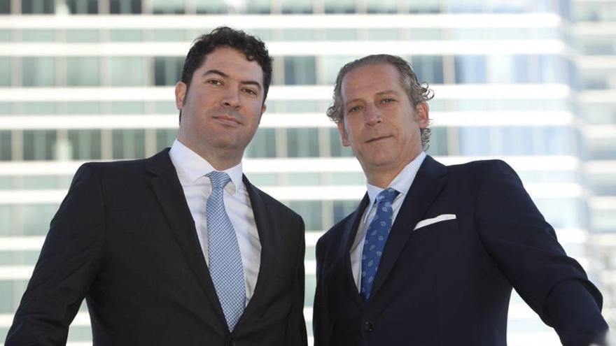 Juan Andrés Romero (i) y Alejandro Clemares, presidente y vicepresidente de Clerhp Estructuras, respectivamente.