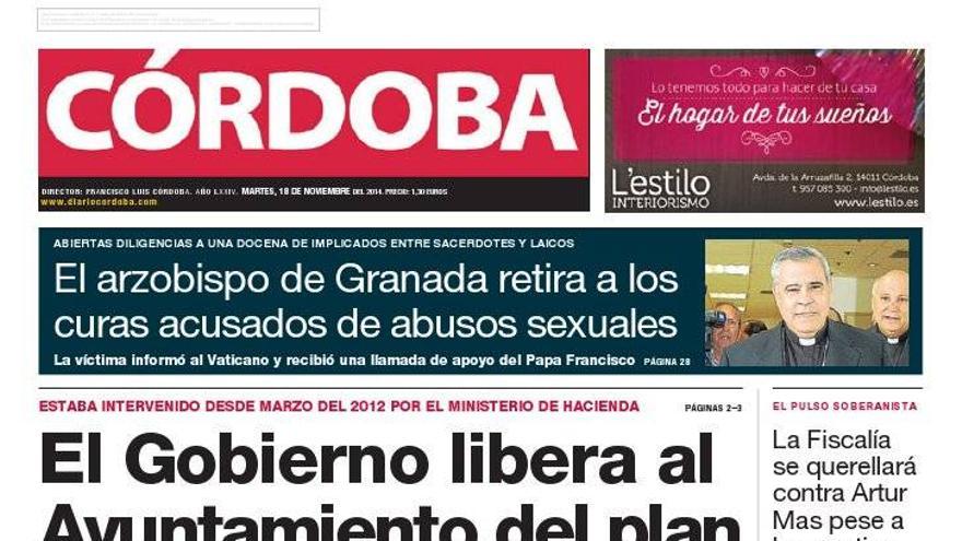 La portada de CÓRDOBA