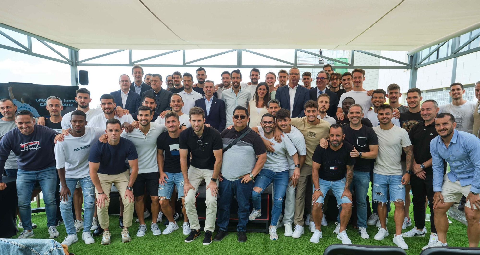 Despedida de Carlos Ruiz como jugador del CD Tenerife