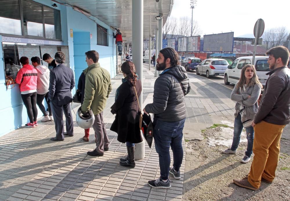 Los más previsores se hacen con las entradas del derbi gallego