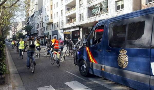 Las imágenes de la jornada de huelga en Zaragoza