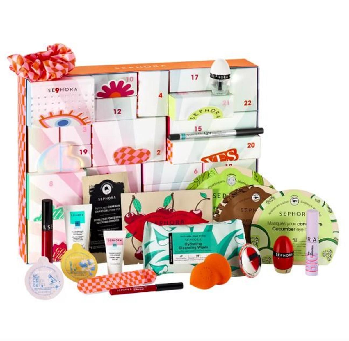 Calendario de adviento de belleza sencillo de Sephora