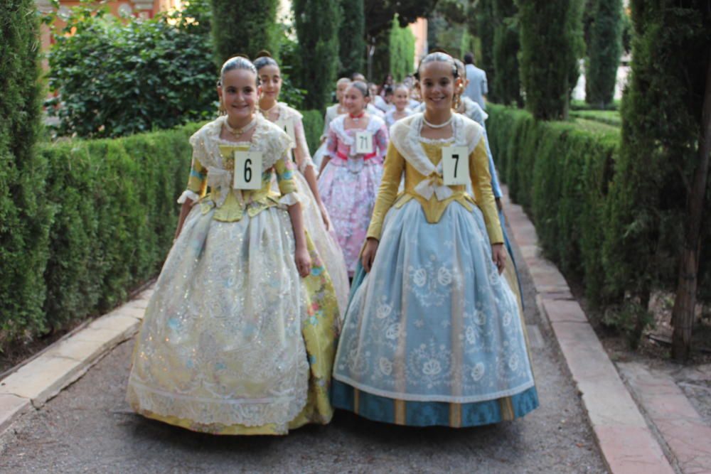 Los Jardines de Monforte acogieron la prueba de las infantiles con moño único