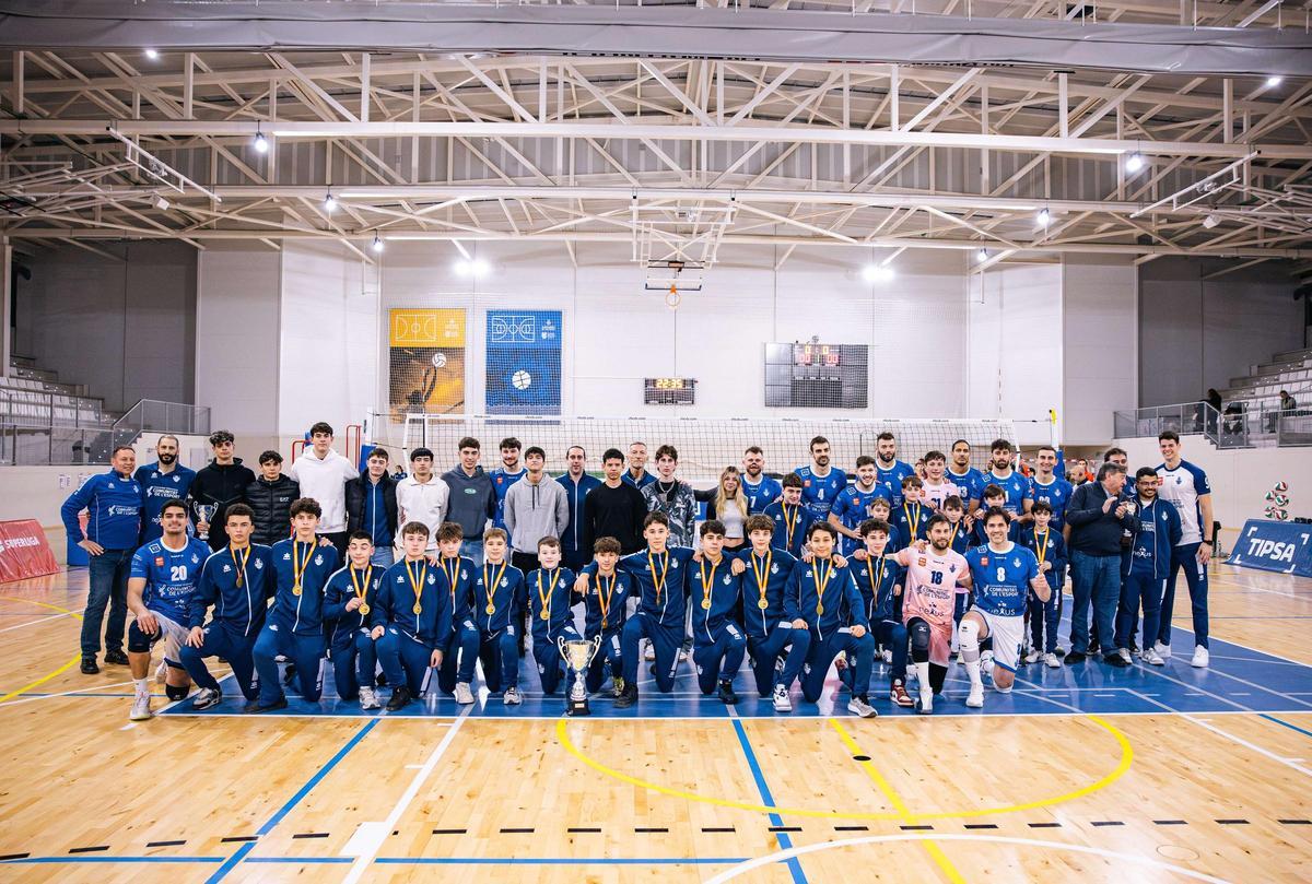 Infantil, Alevín, Juvenil y Senior del Léleman Conqueridor