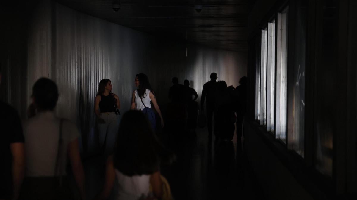 Paso peatonal de Germanías, en València.