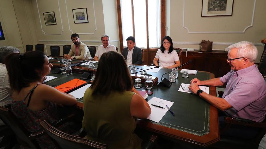 Reunión de LayHoon con el Ayuntamiento de València