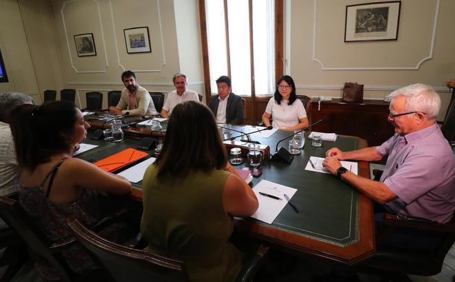 Reunión de LayHoon con el Ayuntamiento de València