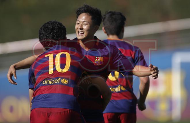 División de honor juvenil. FC Barcelona, 5 - Lleida, 1
