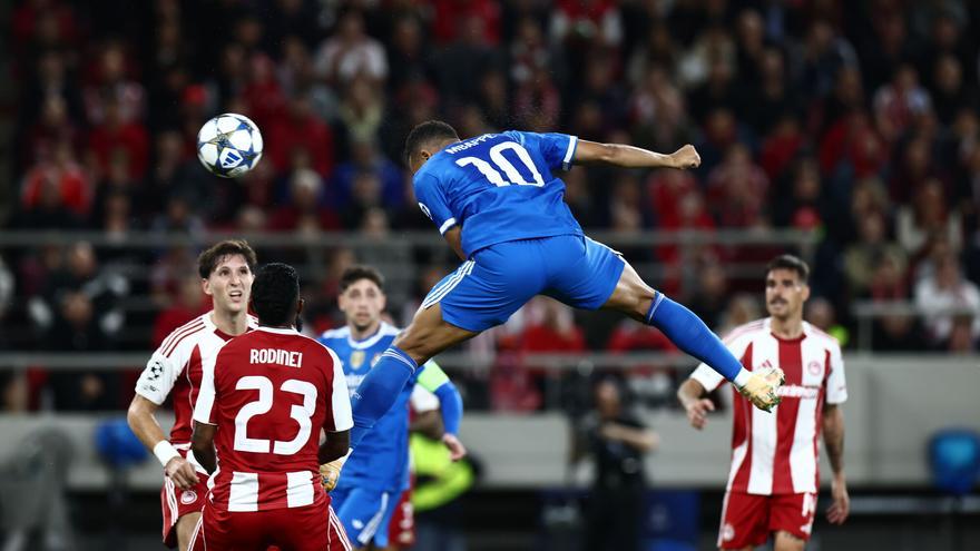 El póker de Mbappé evita una tragicomedia del Real Madrid en Atenas