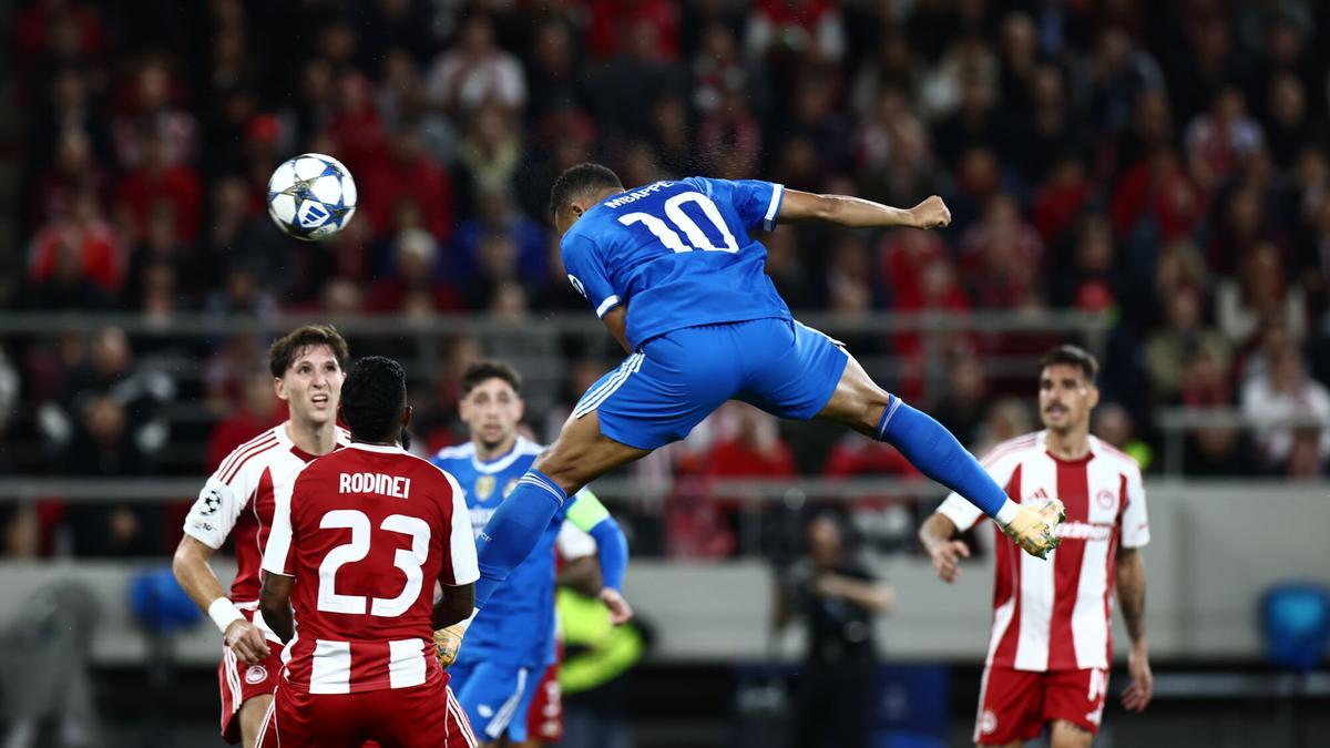 Champions League: Olympiacos - Real Madrid, en imágenes