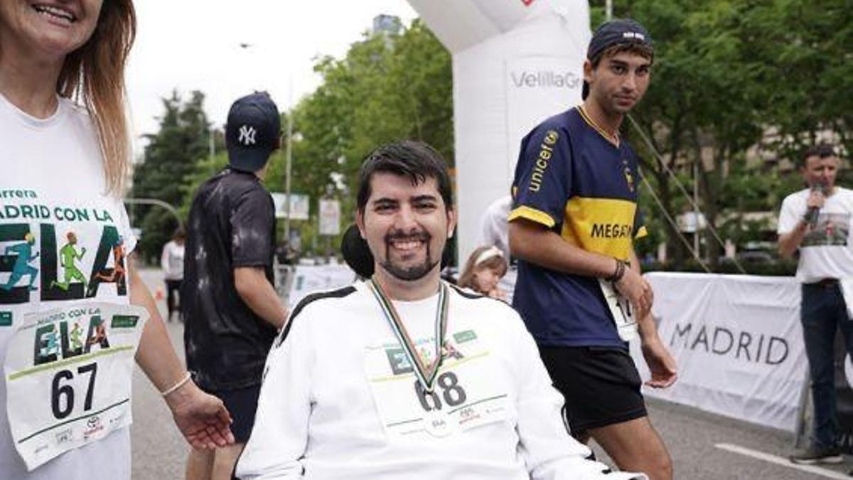 Juanan Mangudo en una foto de su álbum familiar