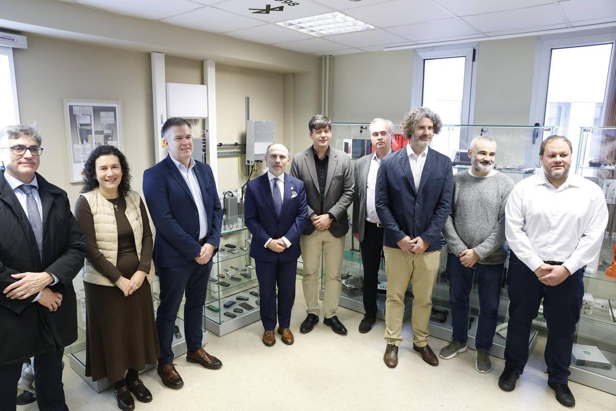 La visita del rector al Campus de Gijón, en imágenes