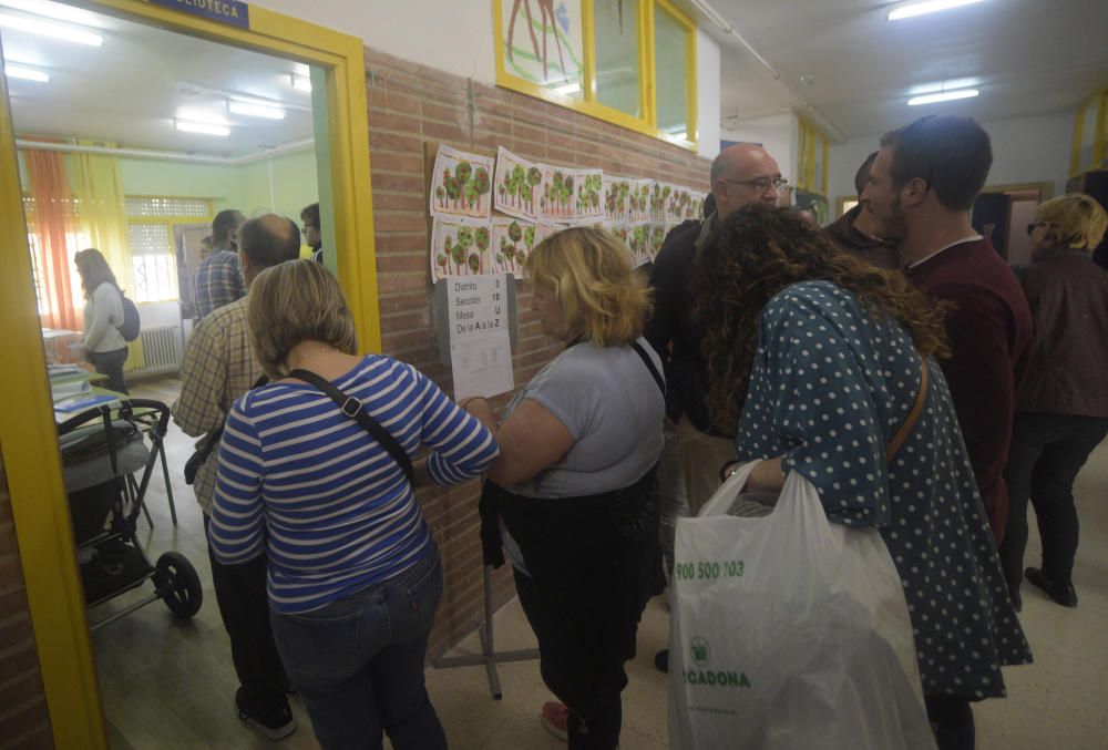 Jornada electoral en Murcia