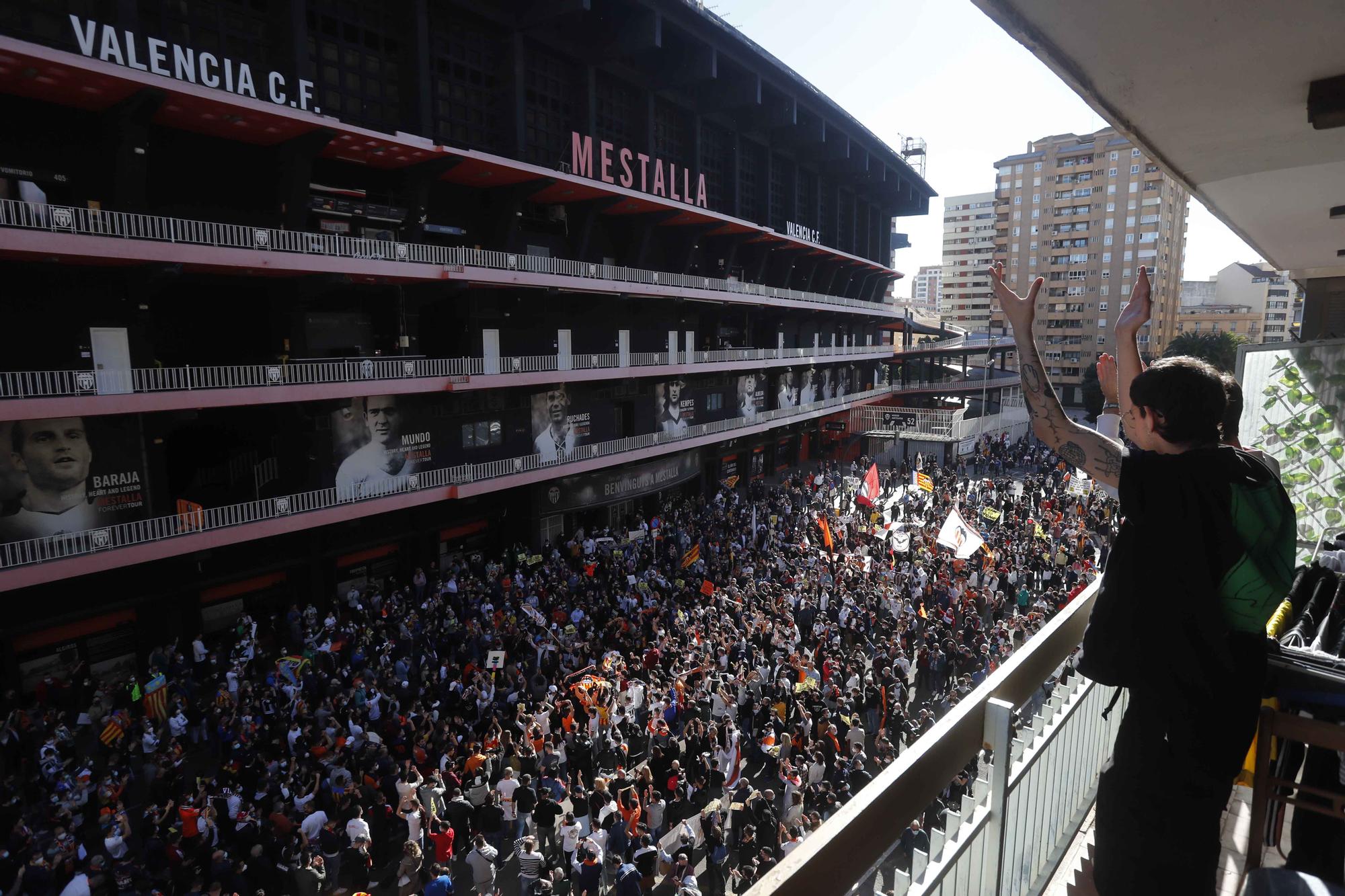 La manifestación valencianista contra Peter Lim (segunda parte)