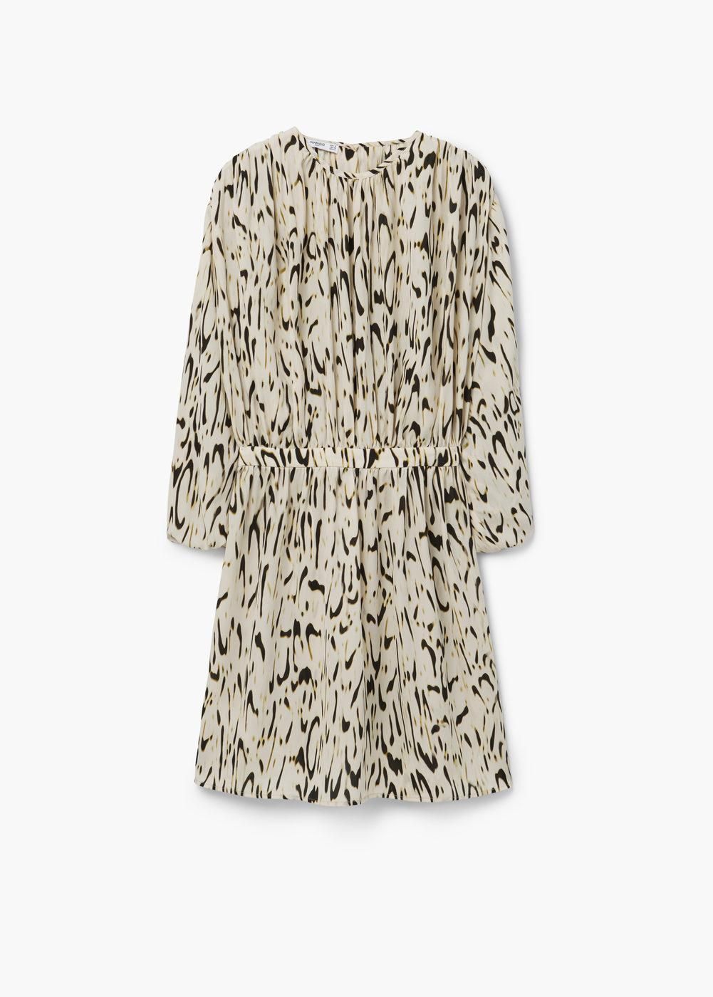 Prendas de remate final, vestido estampado de Mango (14,99€)