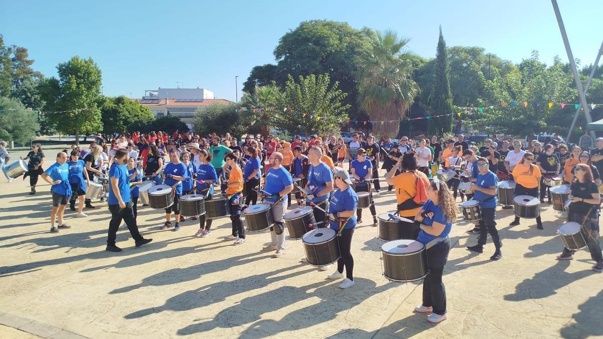 Algunos de los participantes en la celebración del aniversario.