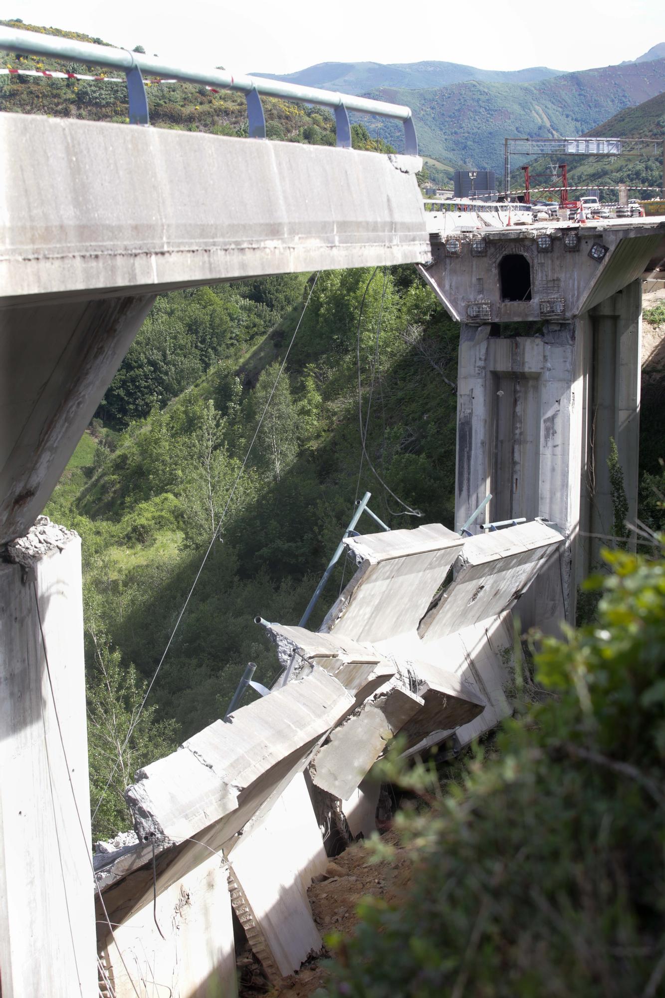 Un problema oculto en el viaducto de la A6, posible causa de un colapso inédito en la ingeniería civil estatal