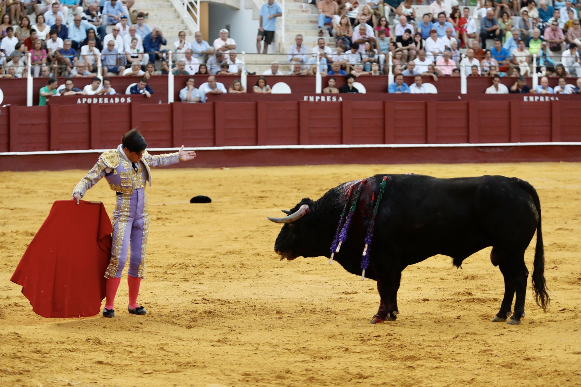 Fotos de la novillada que abre la feria taurina de Málaga