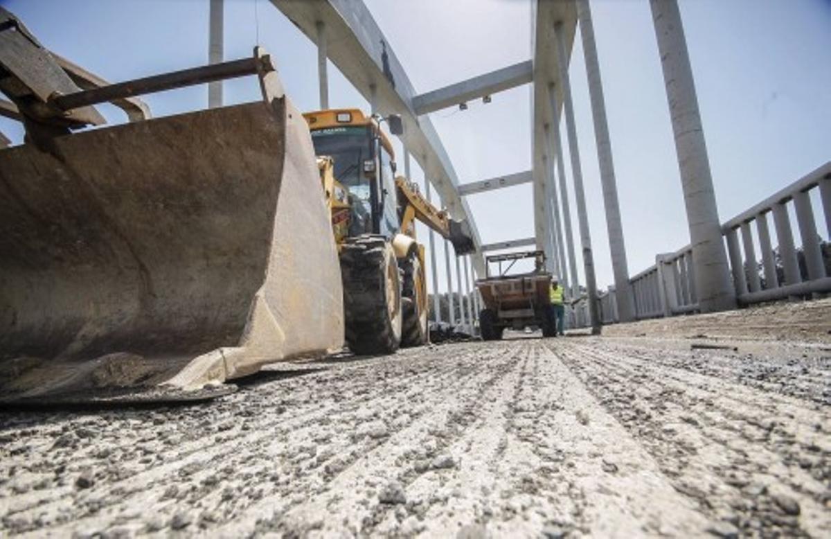 Obras en Puente de O Pedrido