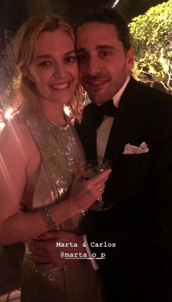 Marta Ortega y Carlos Torretta en la gran fiesta post boda