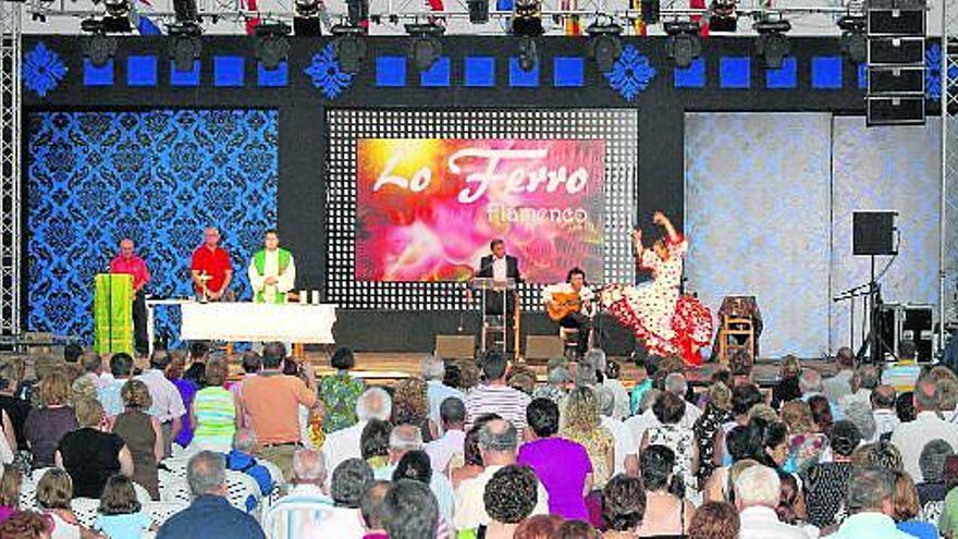 Misa Flamenca para despedir el Festival de Lo Ferro