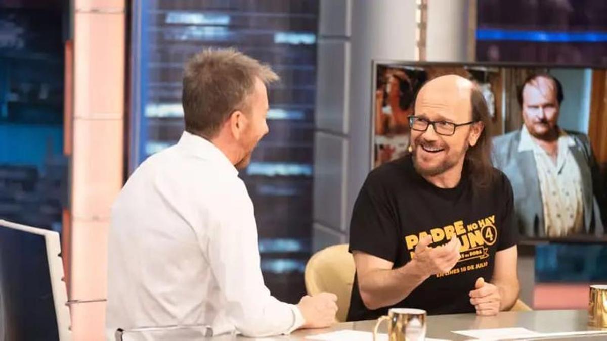 Santiago Segura, en 'El hormiguero'.